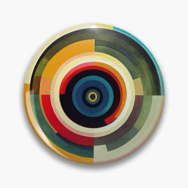 Item preview, Painted Concentric Circles designed and sold by Texterns.
