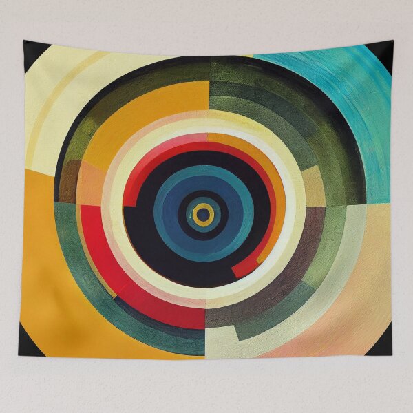 Item preview, Painted Concentric Circles designed and sold by Texterns.