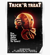 Trick 'r Treat Halloween Poster Poster