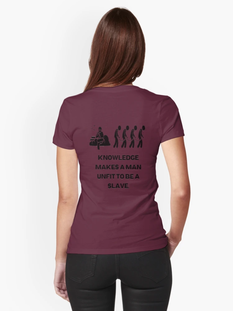 Knowledge Makes A Man Unfit To Be A Slave Underwear & Panties - CafePress