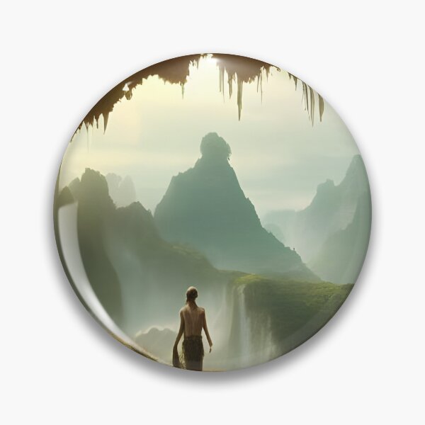 Item preview,  mysterious fantasy landscape designed and sold by Devin Farinsky.