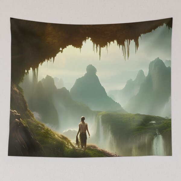 Item preview,  mysterious fantasy landscape designed and sold by Devin Farinsky.