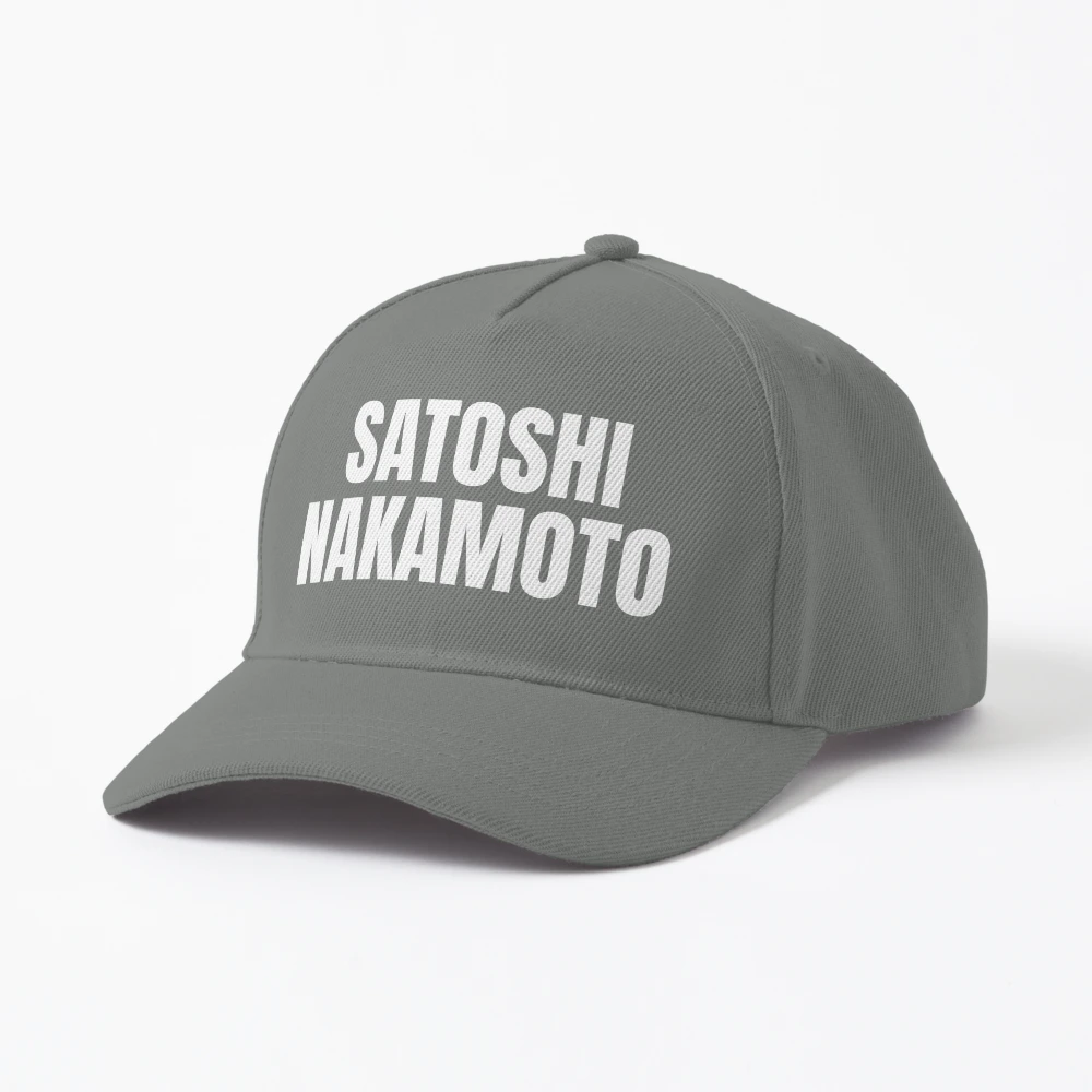 Satoshi Nakamoto Hat Satoshi Nakamoto Baseball Cap