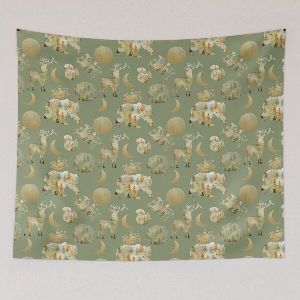 Item preview, Woodland moons designed and sold by endymoon.