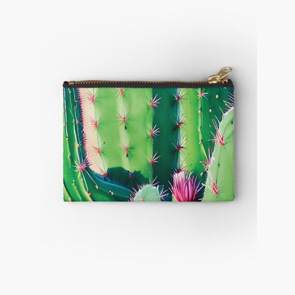 Item preview, Cactus verde con flores rosas designed and sold by painter227.