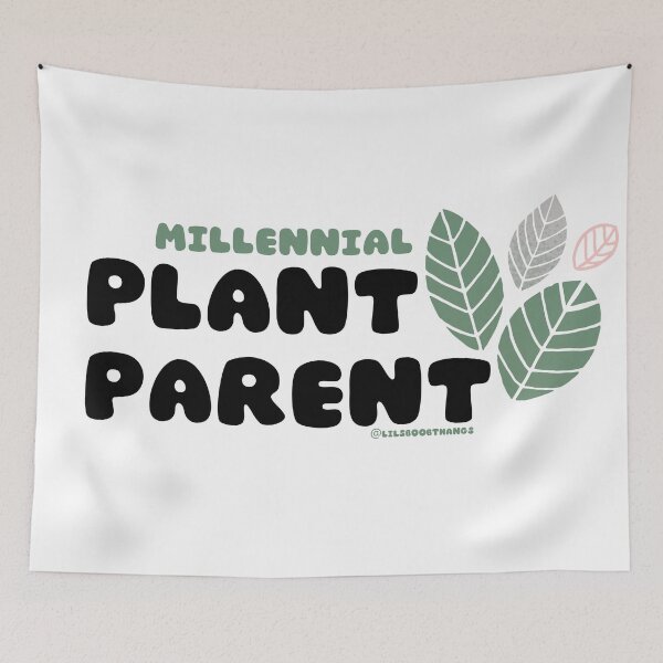 Item preview, Millennial Plant Parent. v5 | lilsboobthangs designed and sold by lilsboobthangs.
