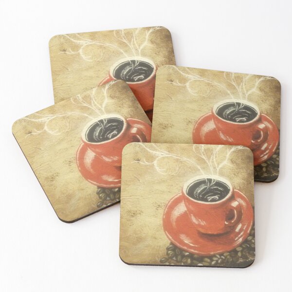 Item preview, Love and Coffee designed and sold by ArtJuliaCa.