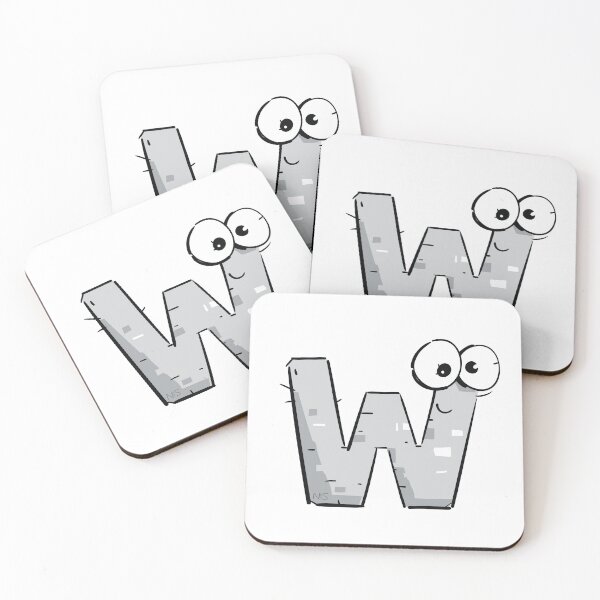 Item preview, W- Alphabet designed and sold by Neda Sadreddin.