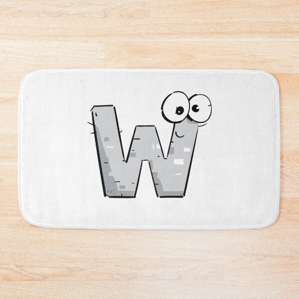 Item preview, W- Alphabet designed and sold by Neda Sadreddin.