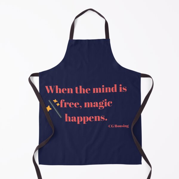 Item preview, 'When the mind is free, magic happens'- CG Rousing designed and sold by Rechtop.