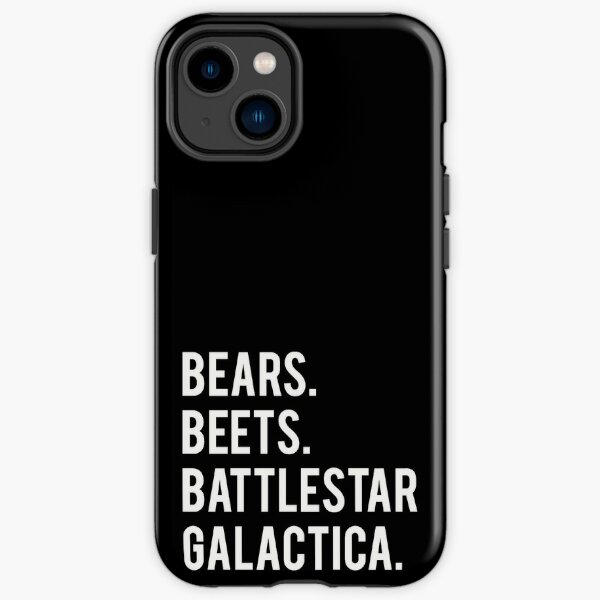 Bears Beets Battlestar Galactica! Funda resistente para iPhone