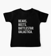 Bears Beets Battlestar Galactica! Baby Tee