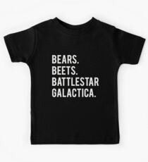 Bears Beets Battlestar Galactica! Kids Tee