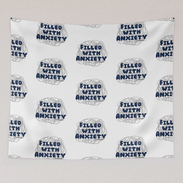 Item preview, Filled with Anxiety. v2 | lilsboobthangs designed and sold by lilsboobthangs.