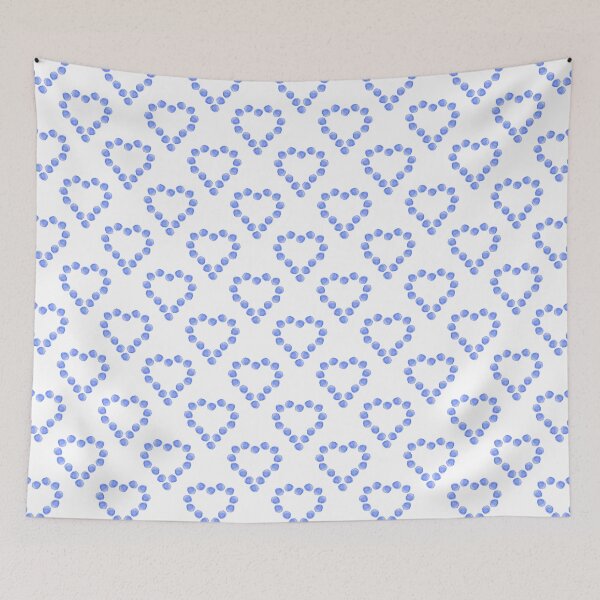 Item preview, Blue hearts designed and sold by Klavdiya Krinichnaya.