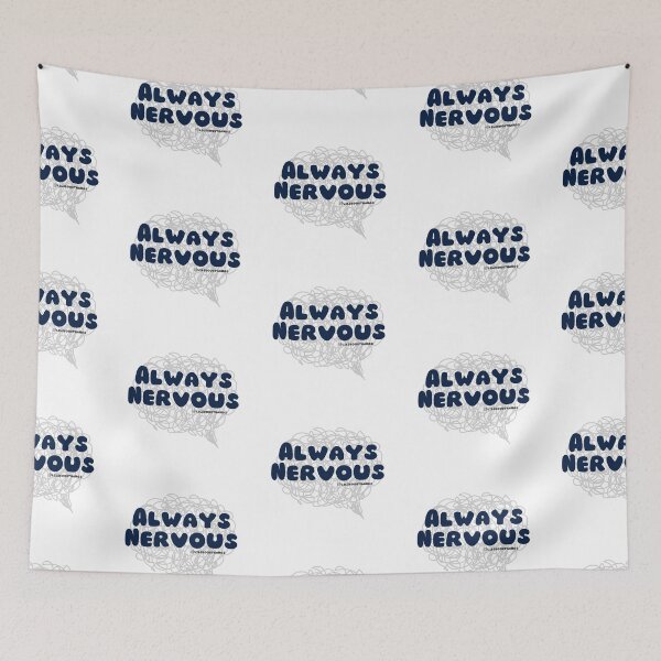 Item preview, Always Nervous. v2 | lilsboobthangs designed and sold by lilsboobthangs.