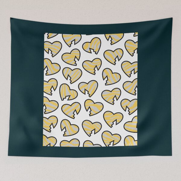 Item preview, HBK WM 12 (_96) WhiteGold Heart Collage Graphic   designed and sold by WyYager555.