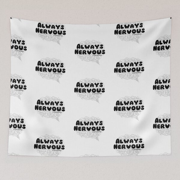 Item preview, Always Nervous. v3 | lilsboobthangs designed and sold by lilsboobthangs.