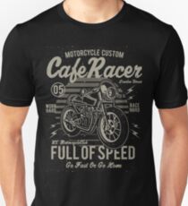 Cafe Racer Motorcycle Retro Vintage Unisex T-Shirt