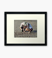 Gifts from the sea Framed Print