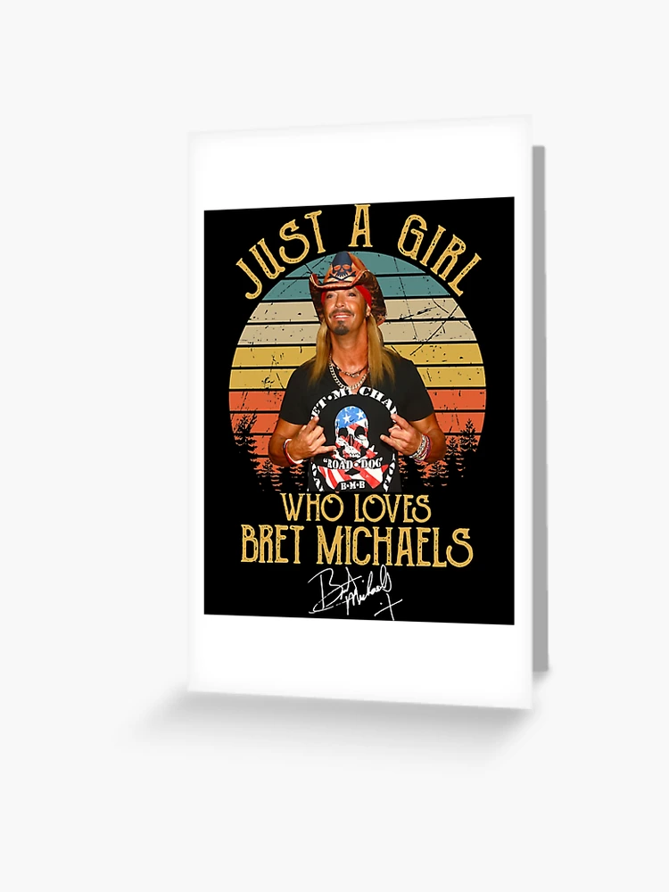 Gift Idea Michaels Male Singer Bret Songwriter Funny Graphic Gifts " Greeting  Card for Sale by WyYager555 | Redbubble