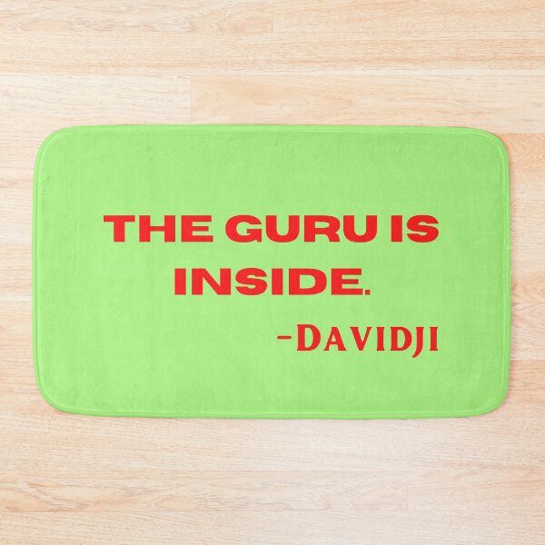 Item preview, 'The Guru is inside'- Davidji designed and sold by Rechtop.