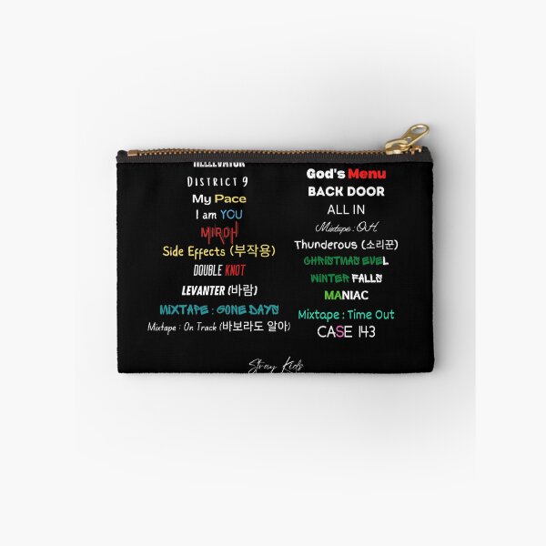 Item preview, Stray Kids Title Tracks - Displayed on the Front of Shirts designed and sold by 3HeartDesigns.