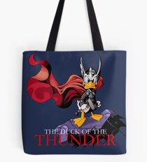 The Duck of the Thunder Tote Bag