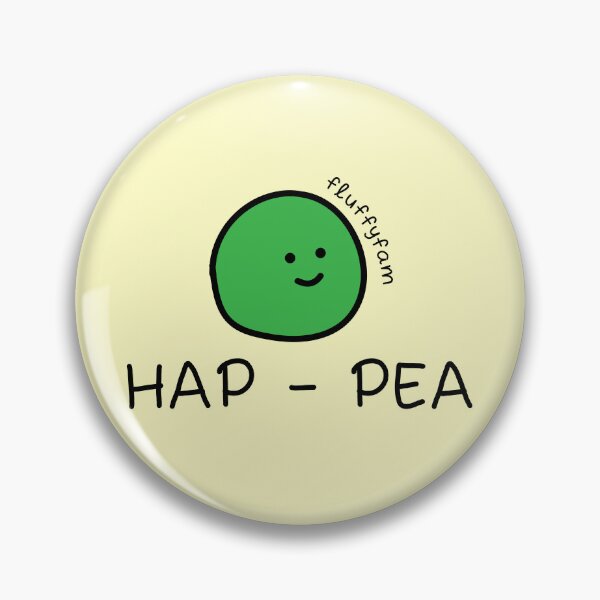 Item preview, Hap-pea fun pun designed and sold by fluffyfamcraft.