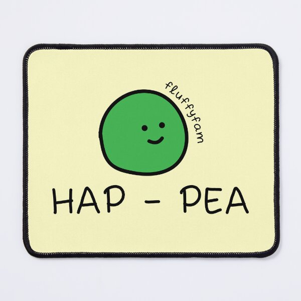 Item preview, Hap-pea fun pun designed and sold by fluffyfamcraft.