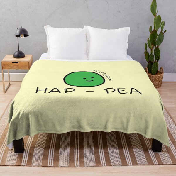 Item preview, Hap-pea fun pun designed and sold by fluffyfamcraft.