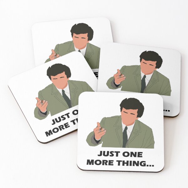 Item preview, Columbo Just One More Thing (Black)   designed and sold by Studio12b.
