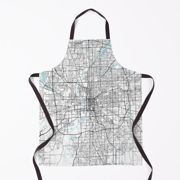 Item preview, Indianapolis City Map of Indiana, USA - Circle designed and sold by deMAP.