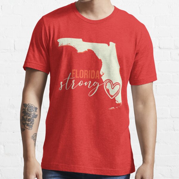 Florida Strong T-Shirt Florida-Support Men's Women's Fashion