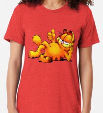 Garfield Relaxing Tri-blend T-Shirt