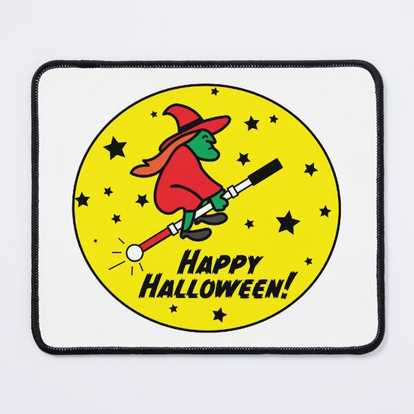 Item preview, Happy Halloween Witch with Cane designed and sold by IndeOandM.