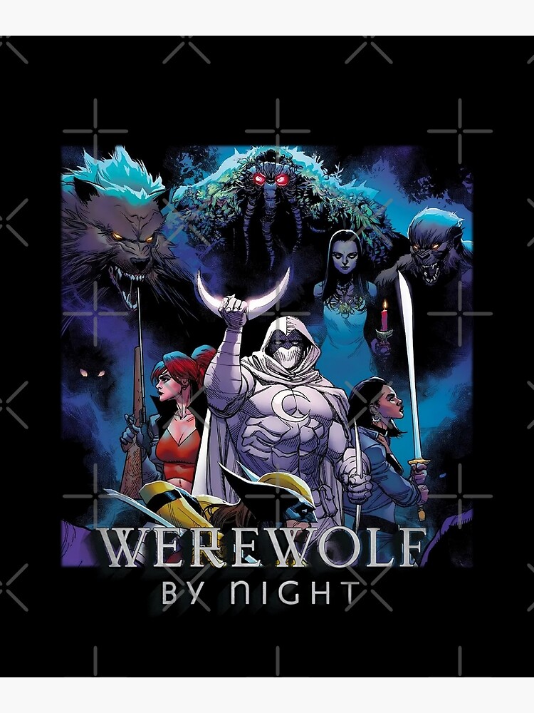 Werewolf By Night a Werewolf By Night Poster for Sale by Krfana