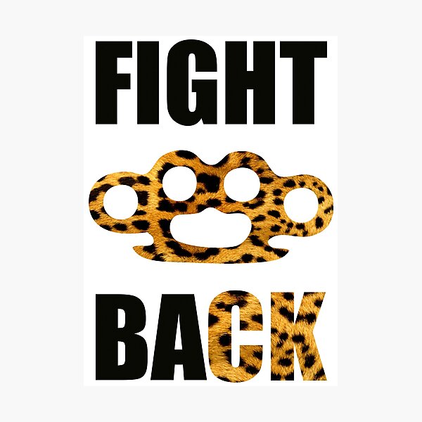Item preview, Fight Back designed and sold by LeoZitro.