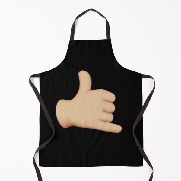 Item preview, Hang Loose Emoji Sticker designed and sold by Rhubarbbechtel.