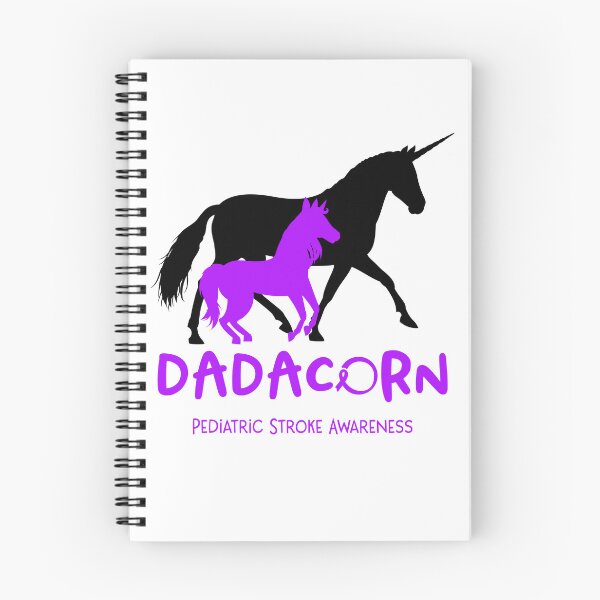 Item preview, Pediatric Stroke Awareness Dad Unicorn Dadacorn Support Pediatric Stroke Warrior  designed and sold by RunningShop.