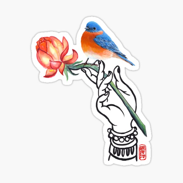 Just Breathe, Buddha hand and hummingbird Greeting Card for Sale by  Tiffany Roy
