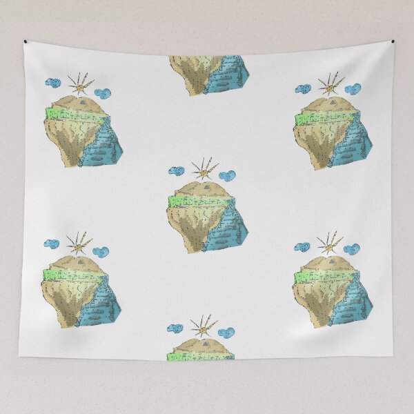 Item preview, Stylized mountain sun cliff  designed and sold by Coffeemerc117.