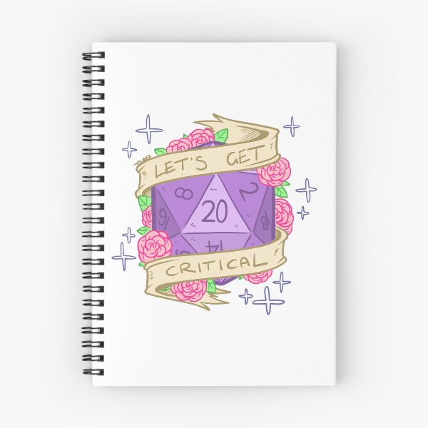 Item preview, d20 - Let's Get Critical designed and sold by JammyScribbler.