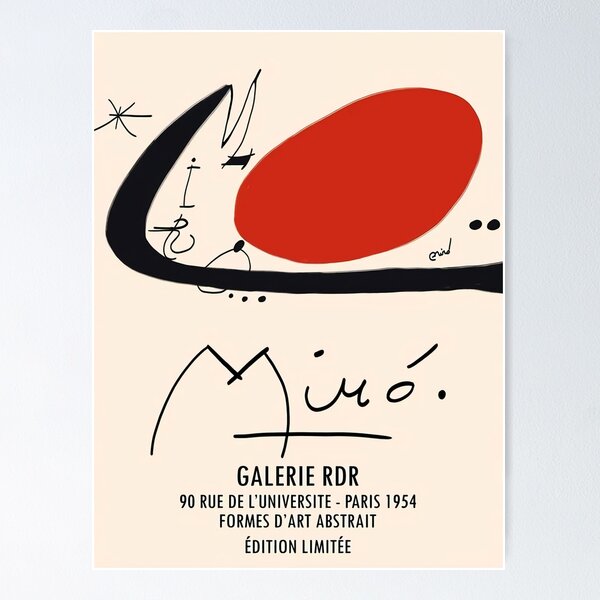 Item preview, Joan Miro Vintage designed and sold by menonceey.