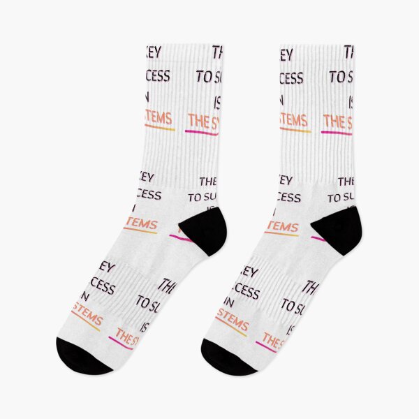 Item preview, The Key To Success Is In The Systems-White Background  designed and sold by Trendi61.