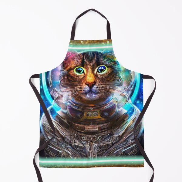 Item preview, Galactic space cat traveling the universe designed and sold by BadassBazaar.