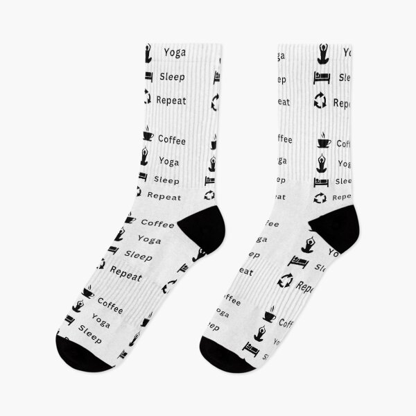 Item preview,  Coffee Yoga Sleep Repeat - Funny and Cute quotes designed and sold by Designspot2020.