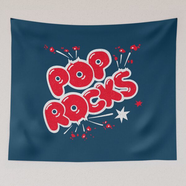 Item preview, 70s Pop Rocks Retro Candy Phenomenon Logo with A Little Distressing   designed and sold by KensiMarque.