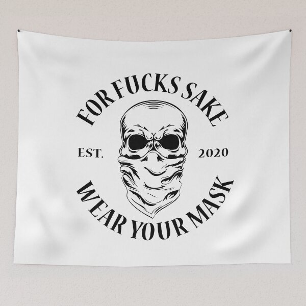 Item preview, FFS Wear Your Mask designed and sold by PapaBujuGaming.