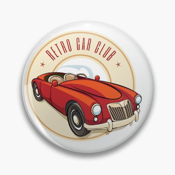 Item preview, RETRO CAR CLUB ILLUSTRATION  designed and sold by Vehiclestore.